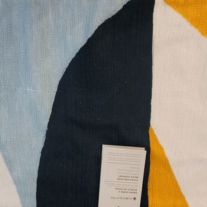 Color Block Crewel Pillow Cover - West Elm NWT